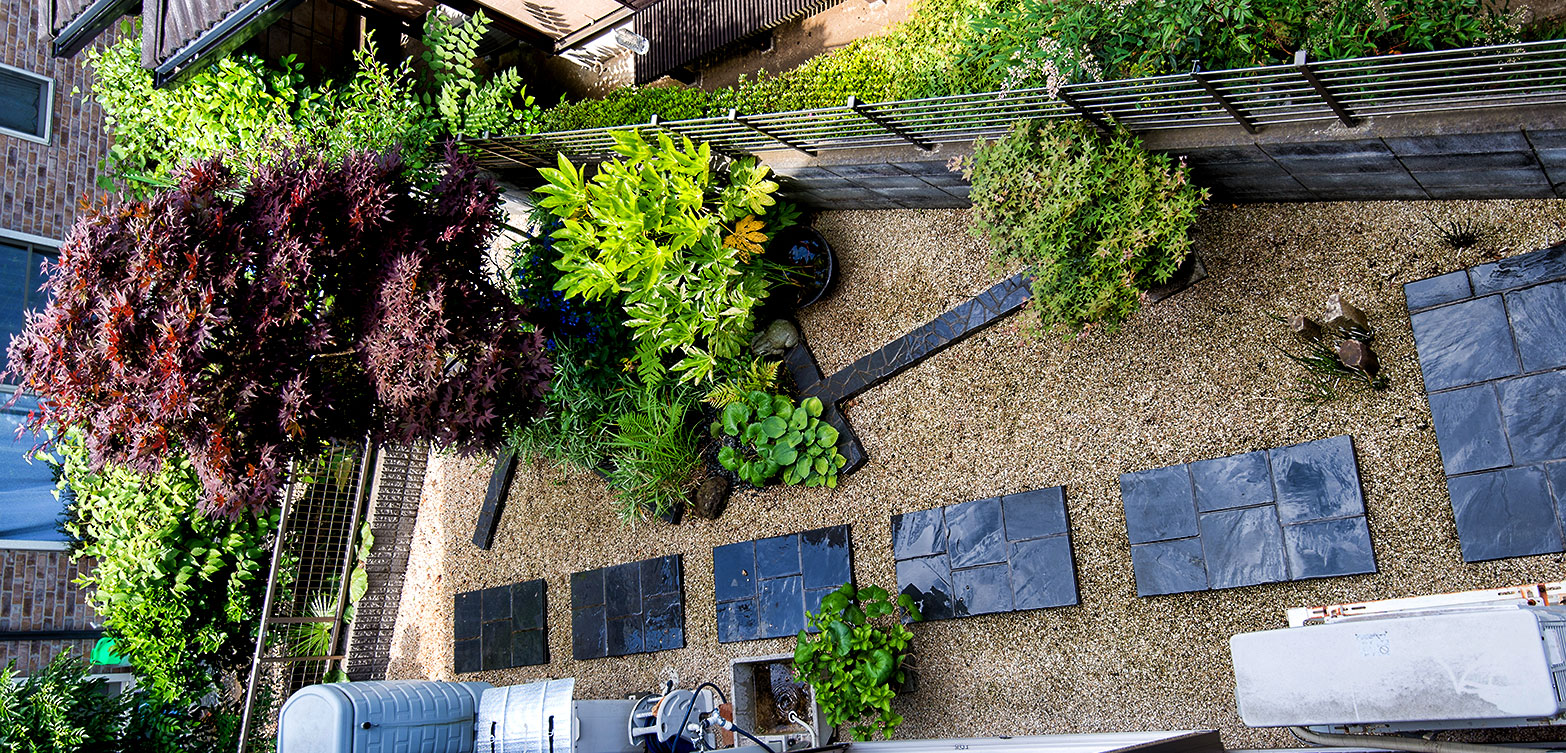 俯瞰の庭園 ～ 生花的な庭 ～ 